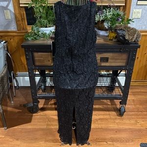 Black tie dress